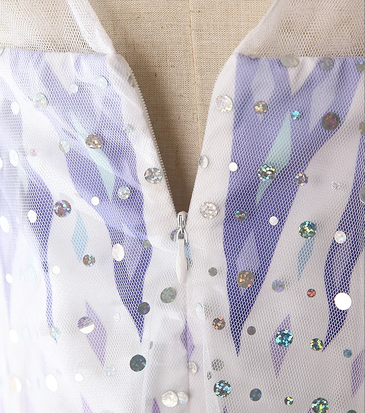 Платье принцессы Эльзы из мультфильма Холодное сердце платье Анны для девочек на