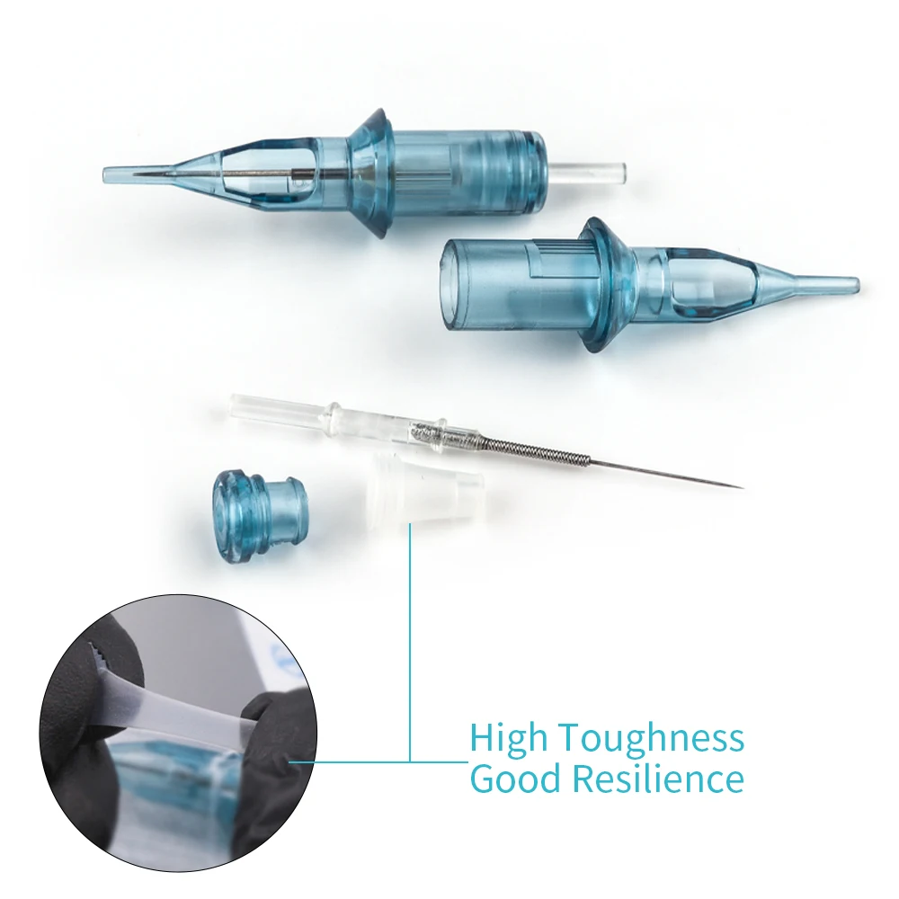 10 шт. RL/RS/M1/RM смываемая Татуировка картридж иглы для татуировки стерилизованные