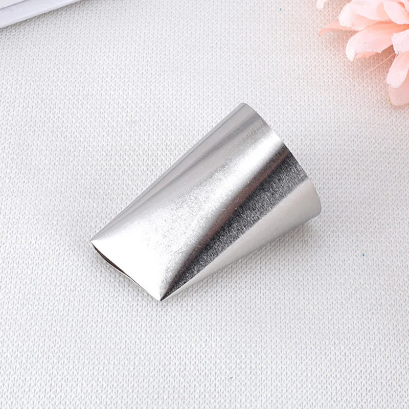 #128 большая Роза из нержавеющей стали лепесток DIY Большая глазурь советы по