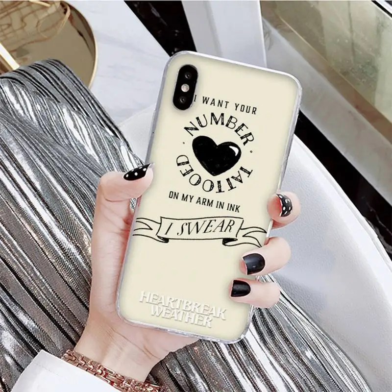 

Babette Niall Horan Heartbreak weather Phone Case For iPhone X XS MAX 6 6s 7 7plus 8 8Plus 5 5S se 2020 XR 12 11 pro max case