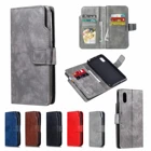 Кожаный чехол для XiaoMi RedMi Note 10 9 8 7 6 4 S Pro A C T 11 POCO X3 Lite