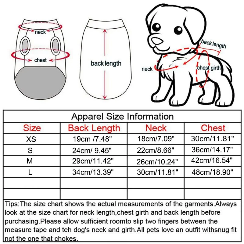 Одежда для маленьких собак красная ФЛИСОВАЯ ФУТБОЛКА с буквами на осень и зиму