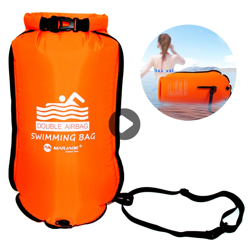 Уличная водонепроницаемая сумка для плавания с защитой от утопления легкая