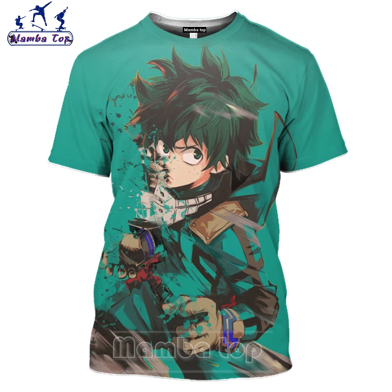 Футболка Mamba Top Boom Girl Jiro Kyoka для кемпинга Мужская футболка с 3D принтом комиксов