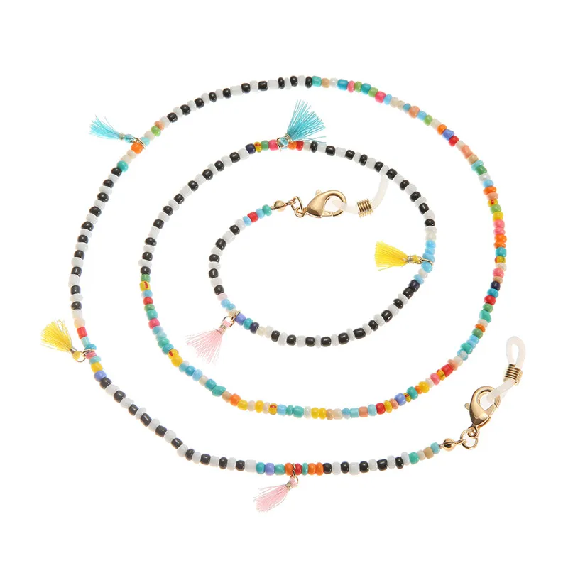 

Colorful Beaded Reading Glasses Chain Beads Eyeglass Sunglasses Cord Neck Strap String Fashion Jewelry Gifts