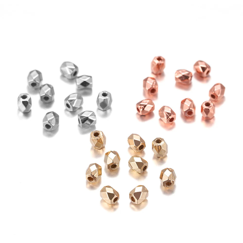 300 500 шт./лот 3 мм/4 мм высококачественные пластиковые бусины CCB квадратные