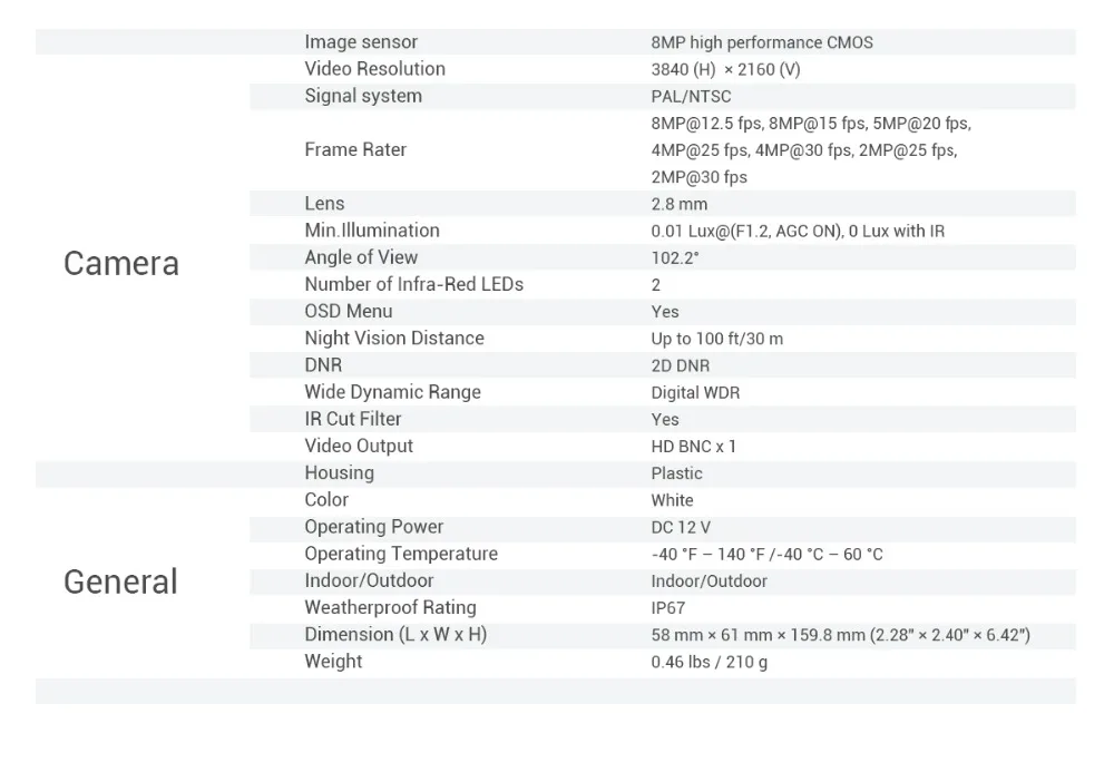 ANNKE 4X 8X FHD 4K камера CCTV TVI 8MP наружная Водонепроницаемая цилиндрическая система видеонаблюдения EXIR ночное видение комплект оповещений по электронной почте