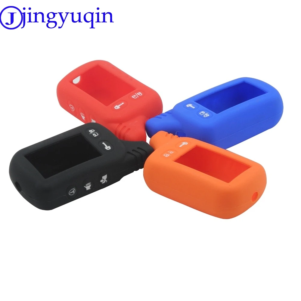 Силиконовый чехол для ключей jingyuqin TZ9030 брелок русской двухсторонней