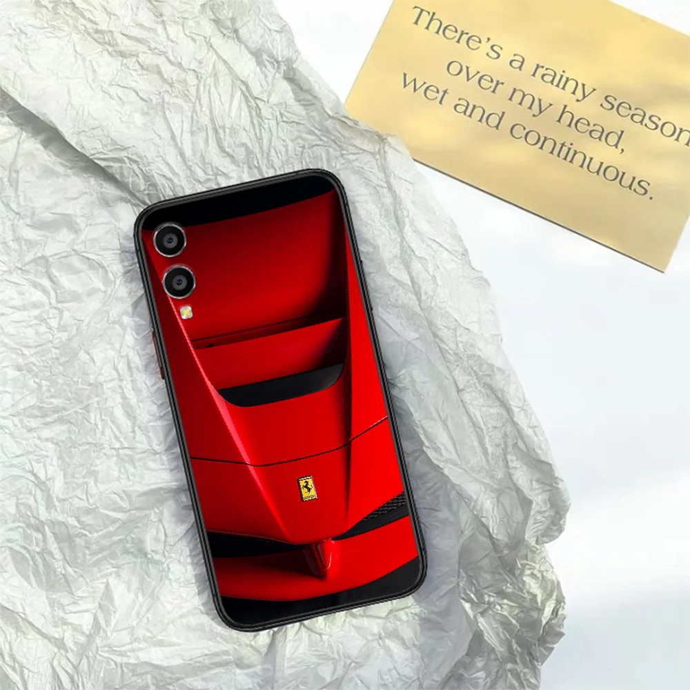 

Sports Car Ferrari Phone Case For HUAWEI Honor 6 7 8 A S 9 X Mate 10 20 30 i Lite Pro Y7 2019 black Cover 3D Waterproof Luxury