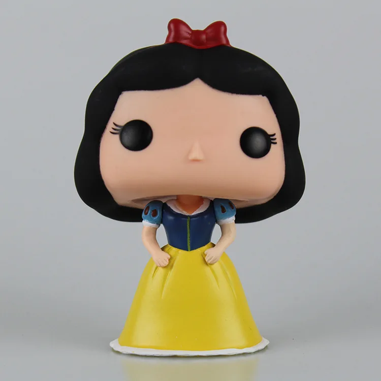 

Cartoon Princess Elsa Anna Snow White Cinderella Bell Ariel Vinyl Figure Model Toys