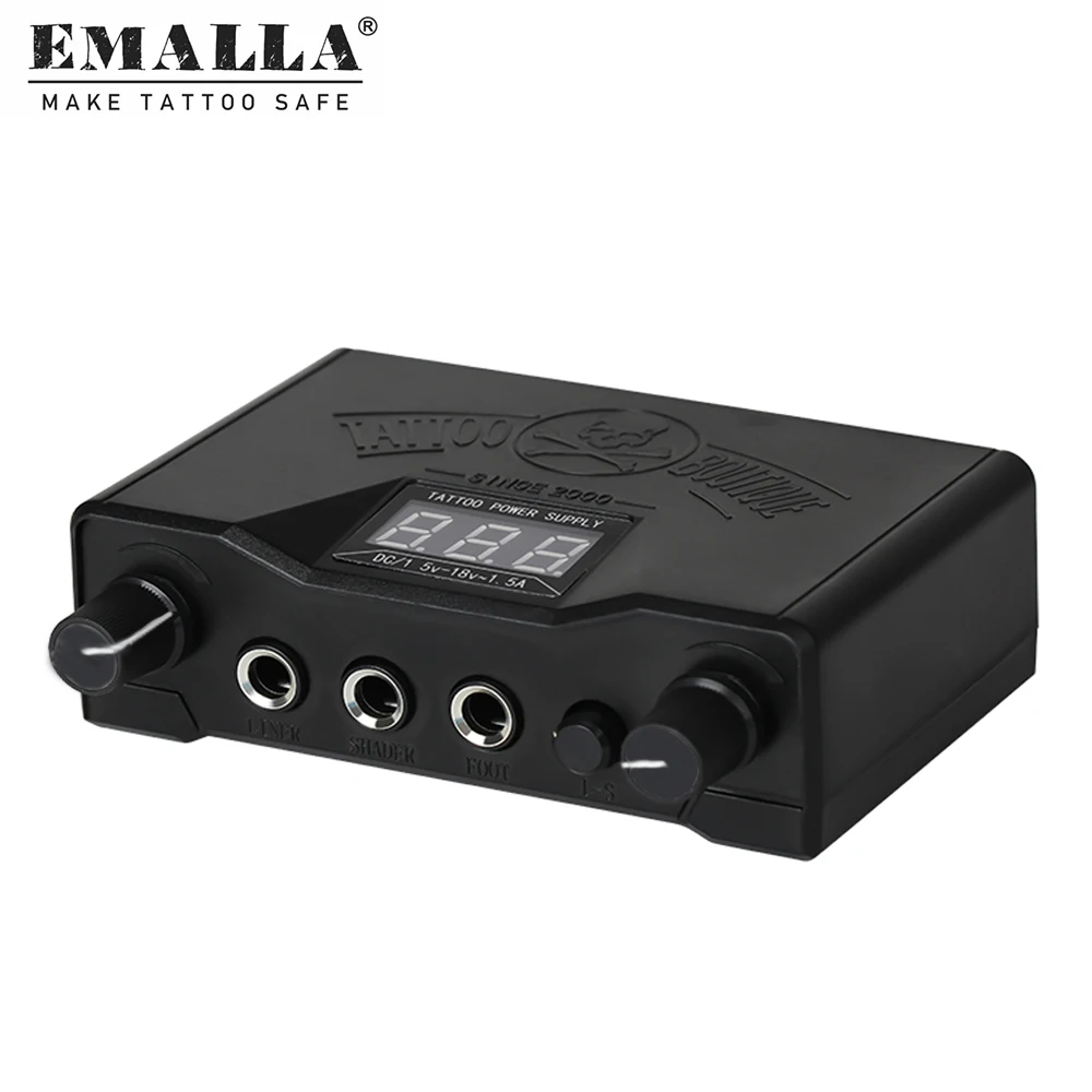 Горячая Распродажа черный двойной светодиодный дисплей Блок питания для