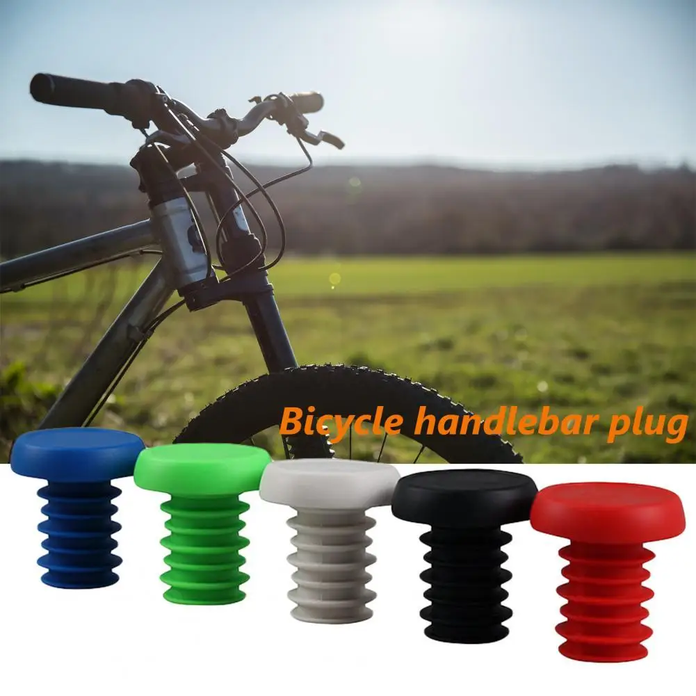 

Wear-Resistant Multi Color Solid Wear-Resistant Plastic Bar End Plugs for Bicycles