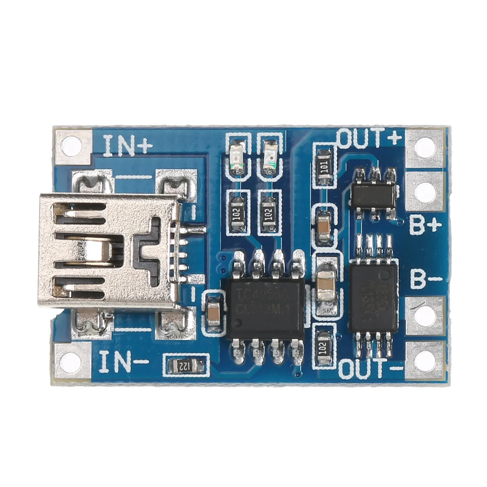 Литий ионный Micro/Type C/Mini USB 1 А 5 В TP4056 18650 модуль зарядного устройства для литиевого