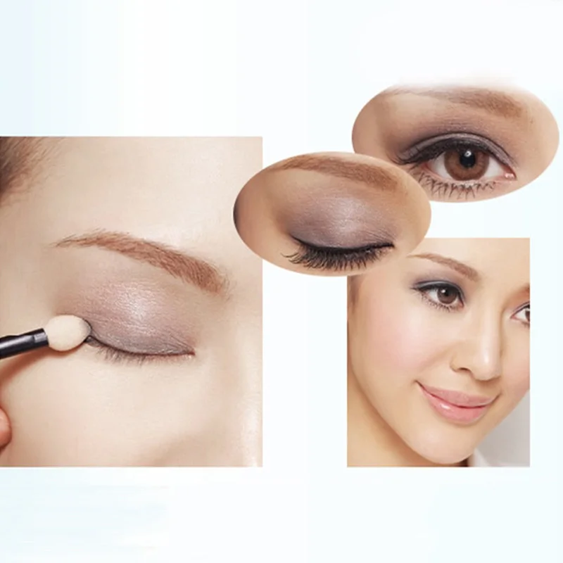 Модный профессиональный набор для макияжа алюминиевая коробка три слоя со