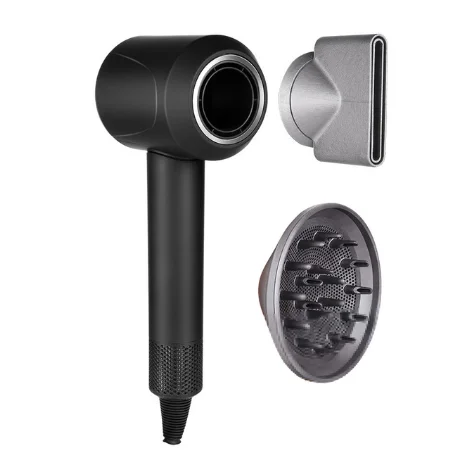 

Hair Dryer Professional Leafless Hairdryer Anion Temeperature Control Blow Dryer Salon Dryer Hot &Cold Wind Hair Styler