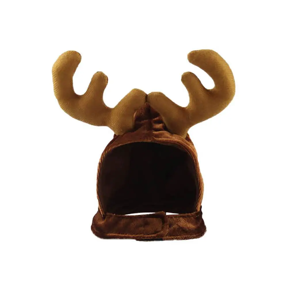HOT SALES！！！Xmas Pet Dog Cat Cap Deer Antler Festival Christmas Party Holiday Headwear Hat | Дом и сад