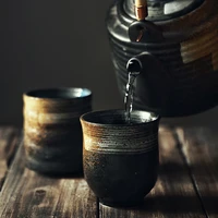 luwu japanese style teacup stoneware ceramic kung fu teacup drinkware 200ml