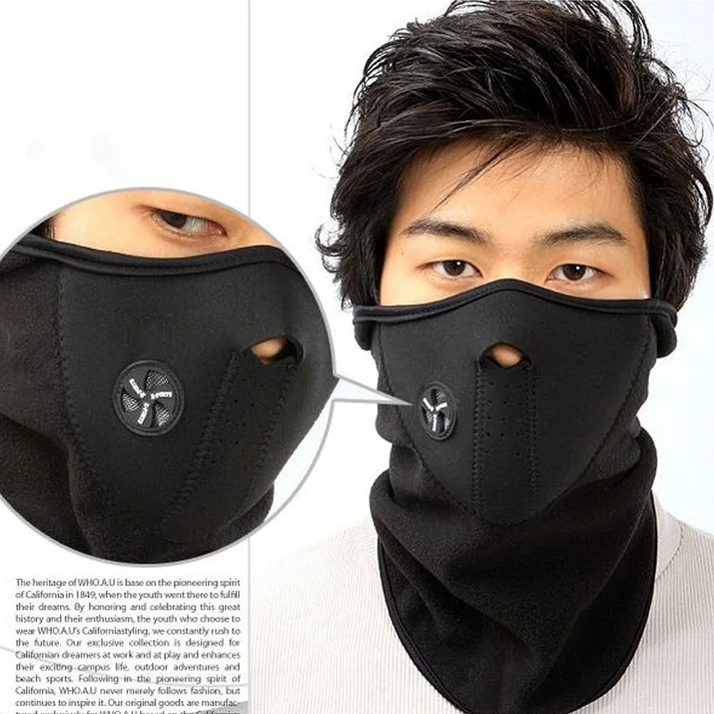 

1 шт. мотоциклетная теплая Ветрозащитная маска на шею унисекс для занятий спортом на открытом воздухе, лыжного спорта, сноуборда, езды на вел...