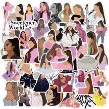 50PCS Pop Music Rock Female Singer Ariana Grande Graffiti Stickers Laptop Guitar Phone Waterproof Sticker Decal Kid Classic Toys 50PCS Pop Music Rock Female Singer Ariana Grande Graffiti Stickers Laptop Guitar Phone Waterproof Sticker Decal Kid Classic Toys