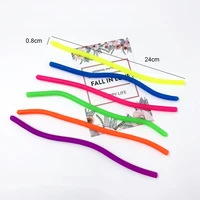 hot selling soft rubber tpr noodle elastic rope toy decompression artifact vent pull rope pull noodle rope burst 2021 new