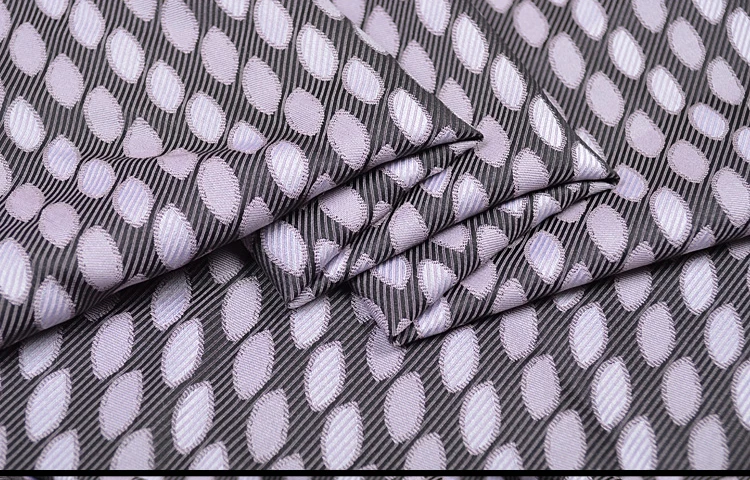 Летняя тонкая подтяжка длинная фототкань сиреневая овальная Геометрическая