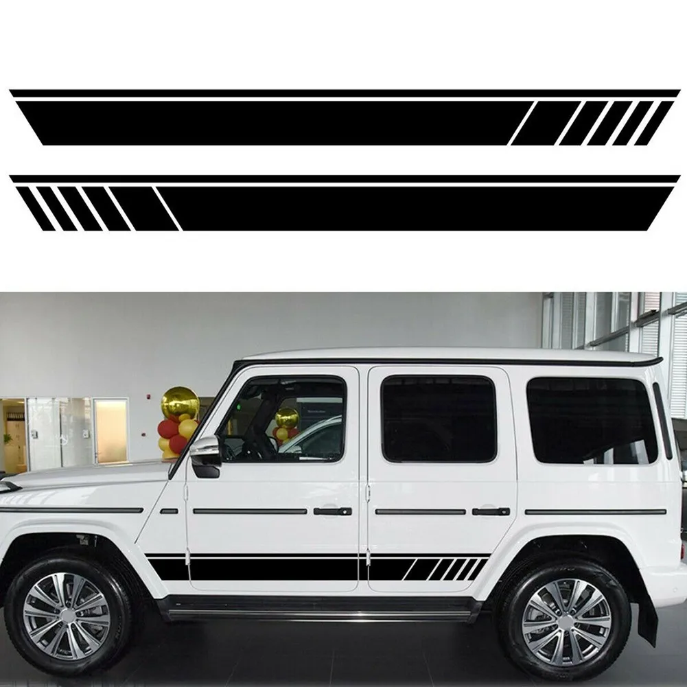 

Tuning Accessories Car Body Side Decals 2 Pcs For All Car Side Stickers