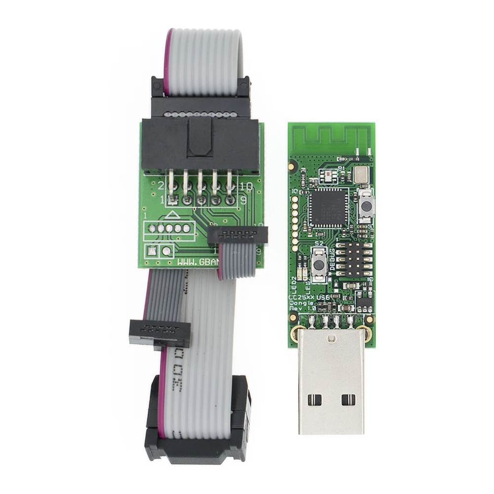 Беспроводной CC2531 Sniffer голая доска анализатор протокола пакета модуль USB программист Загрузчик Кабельный разъем