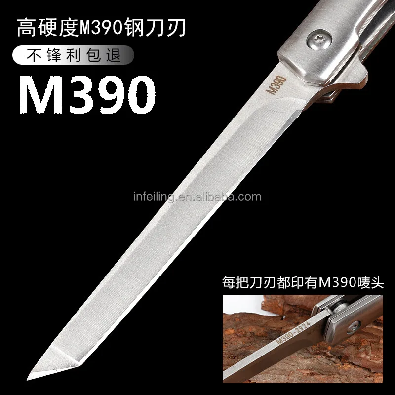 Складной тактический карманный нож AKC из нержавеющей стали для охоты туризма