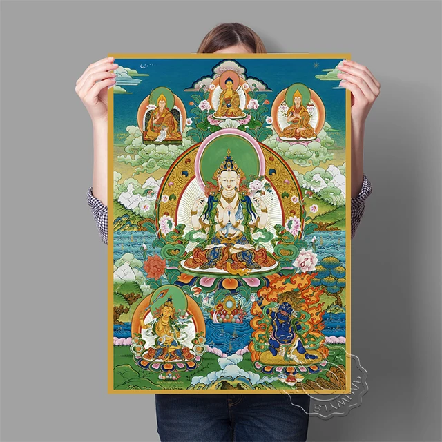 Картина на холсте Будда BJYWDAP татьяна николаевна микушина гаутама будда владыки мудрости