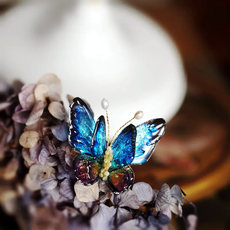 SINZRY уникальный дизайн натуральный жемчуг эпоксидная смола реалистичные брошь