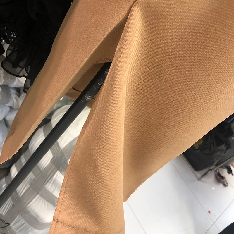 

2021 New Spring Midi Length Skirt Women Ol Package Hip One Step Skirt Slim-Fit Lady's Large Pearl Button Elegant Pencil Skirts