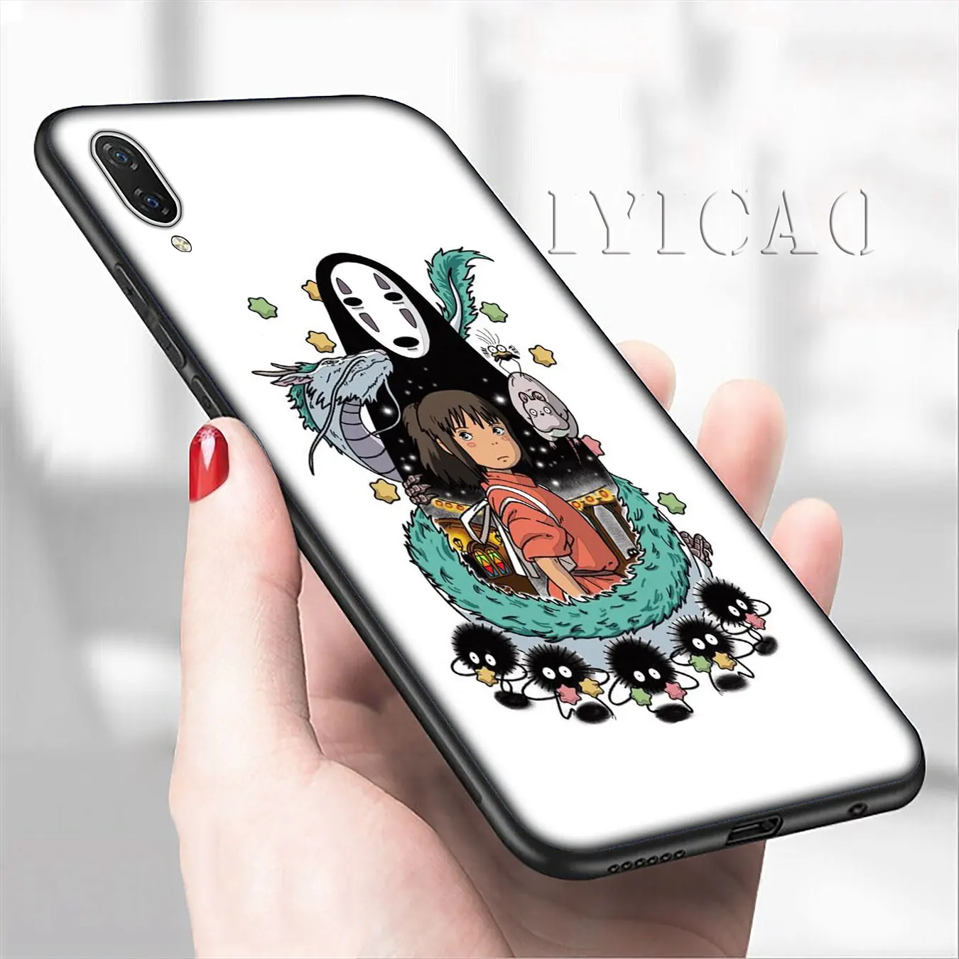 Мягкий чехол для телефона Cat My Neighbor Totoro Miyazaki Hayao Xiaomi Mi 10 9 9T A3 Pro CC9 CC9E 8 SE A2 Lite A1 6 pocophone