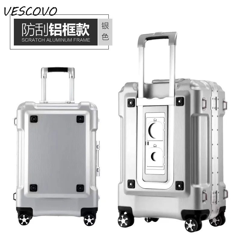 Весково 100% Алюминиевый frame20 &quot24&quot 29 дюймов очень большая емкость прокатки