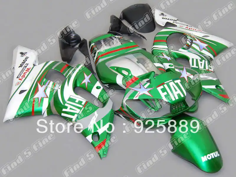 

green white black for YAMAHA YZF-R6 98 99 00 01 02 98-02 YZF R6 1998 1999 2000 2001 2002 YZFR6 1998-2002 ABS fairing kit