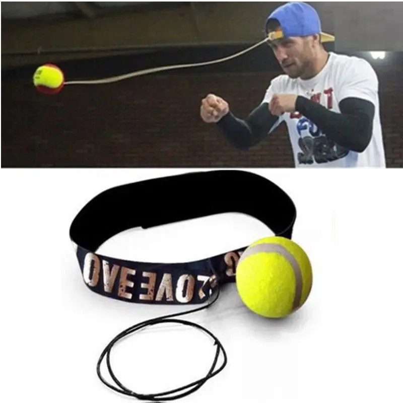 ГОРЯЧАЯ HG бой боксерский мяч оборудование с повязкой на голову для тренировка