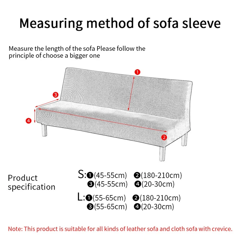 

Folding Sofa Bed Cover All-inclusive Bench Cover for Living Room Without Armrest Sofa Cover Elastic Settee Covers Capa De Sofa