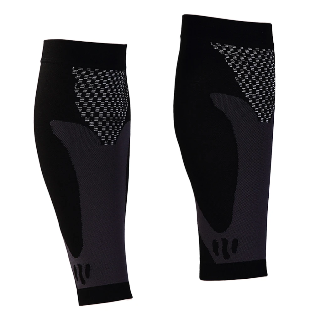 

1Pair Sports Calf Compression Sleeves Shin Splint Leg Support Brace Wraps