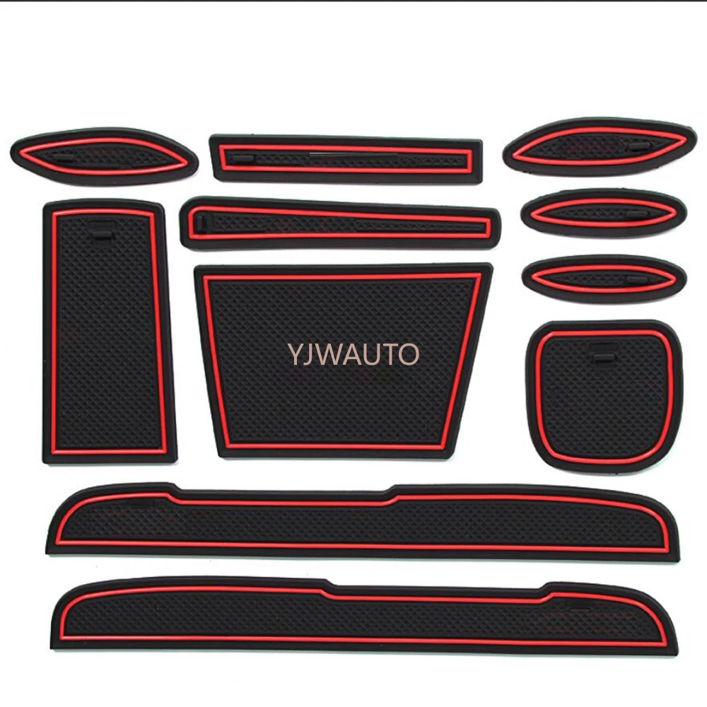 

Коврик для дверных слотов для Toyota YARIS L 2016-2021, подушка для ворот, автомобильная дверь, резиновая чашка, стандартные Противоскользящие коврики