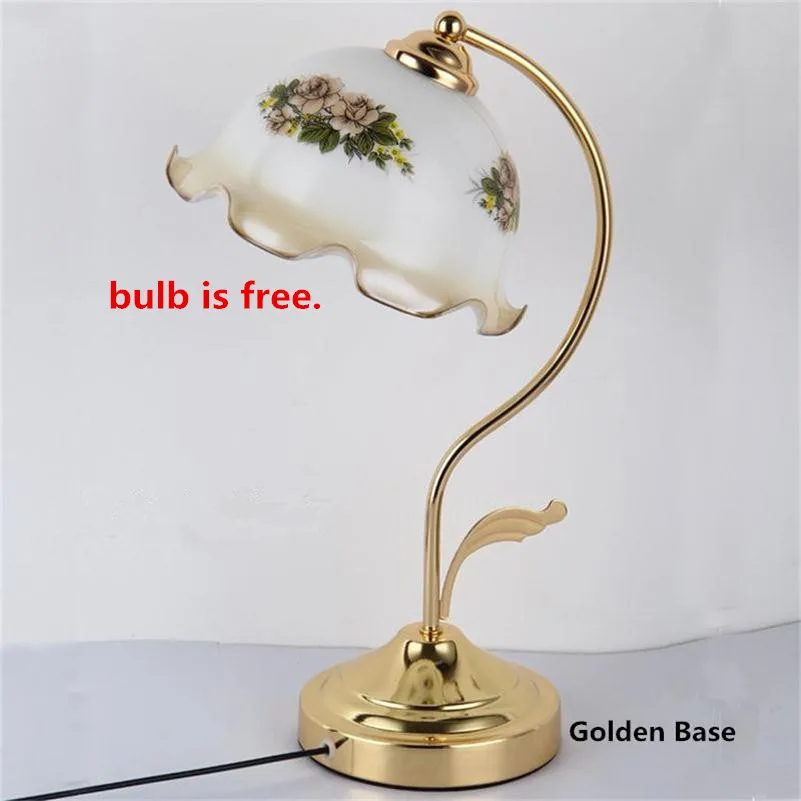 Классическая настольная лампа в британском стиле для офиса абажур освещение