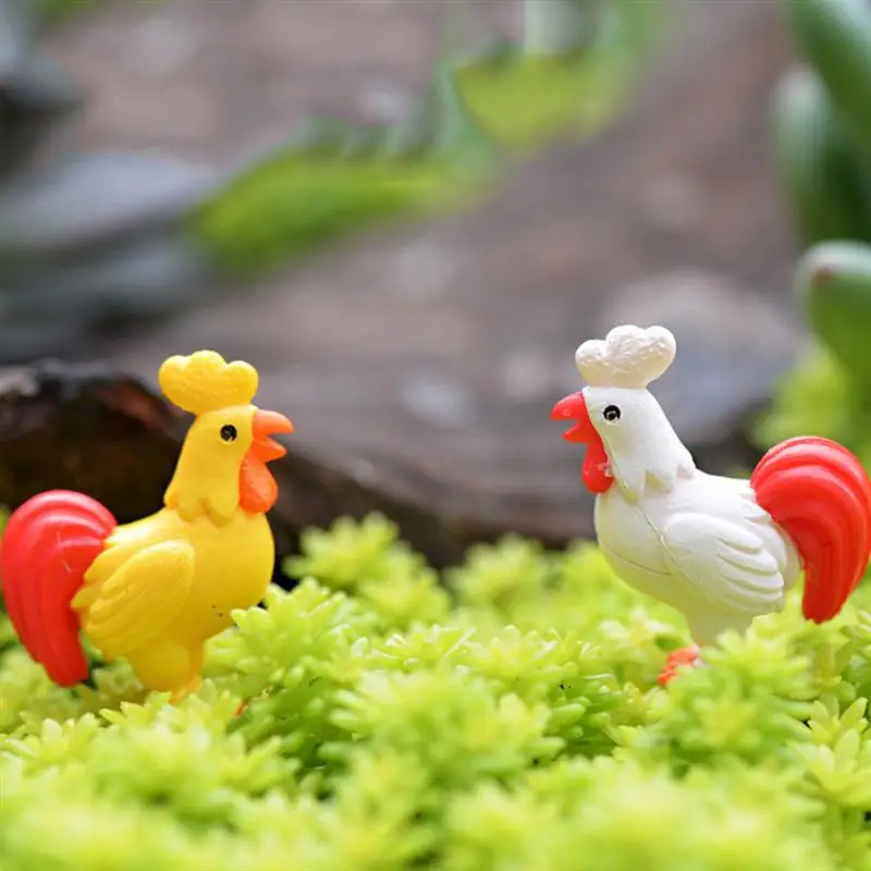 12 шт. декоративный мини кран для цыплят|Украшения своими руками вечеринки| |