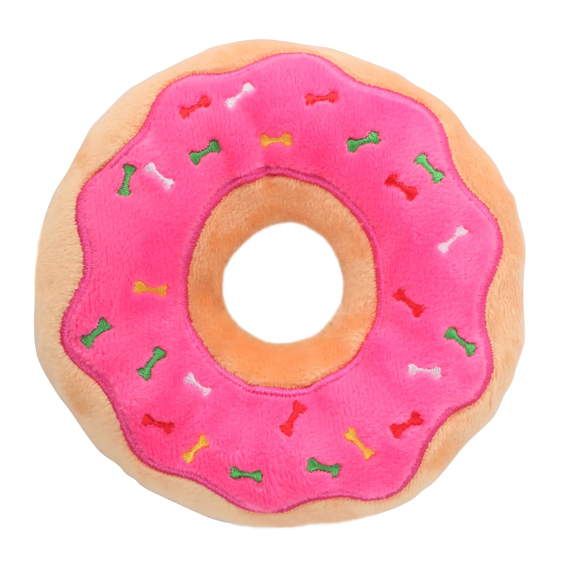 

Pet Plush Toy Dog Donut Frog Rabbit Dog Toys Soft Plush Pet Chew Toy For Small Dog Teddy Chihuahua Puppy Cat Interactive Toys