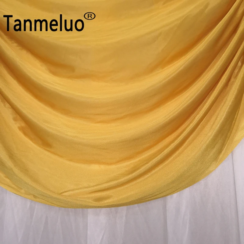 Белый золотистый свадебный фон 2 м x занавески для дня рождения церемонии