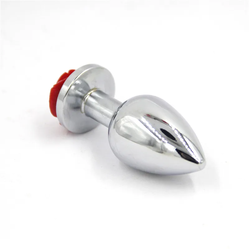 Вибратор-пуля DINGYE из нержавеющей стали Анальная пробка 10 скоростей Вагинальный