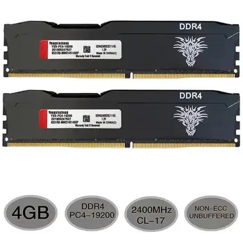 DDR3 DDR4 RAM 4GB 8GB 1333 1600 2133 2400 2666 3200 MHz Desktop Memory Non-ECC Unbuffered DIMM cooling vest black 2