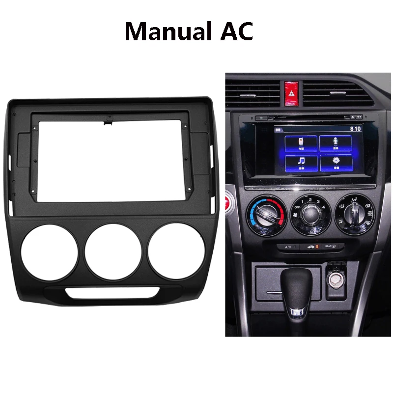 10.1 inch Car Radio Dashboard Fascia For Honda Crider 2013-2018 Auto Stereo Panel Mounting Bezel Faceplate Frame Dash Kit | Автомобили и