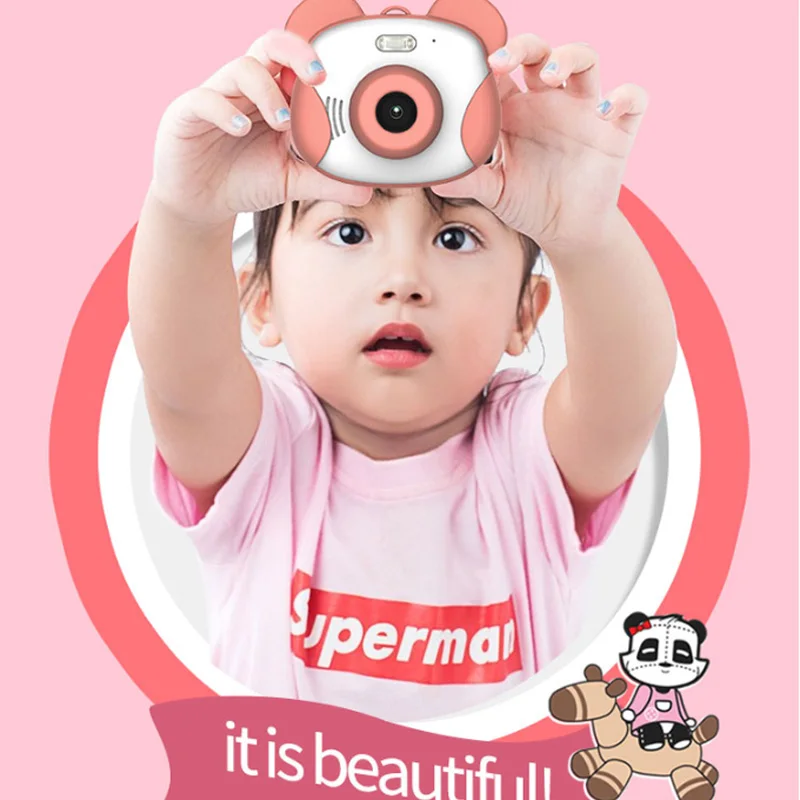 1200 Вт HD цифровая камера детская мини-камера игрушки подарок 1080P проекционная