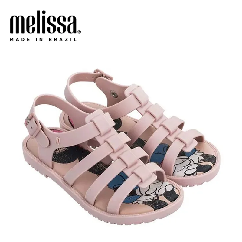 Melissa/Новинка 2020 года женские сандалии Новинка кристалированные на платформе Melissa