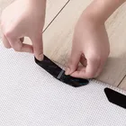 8 шт многоразовые ковер фиксированной стикер Нескользящие анти щипцы для завивки волос, напольный ковер матовая лента вышлите ваш заказ прямо к этому поставщику углы коврик для домашнего Гостиная Спальня