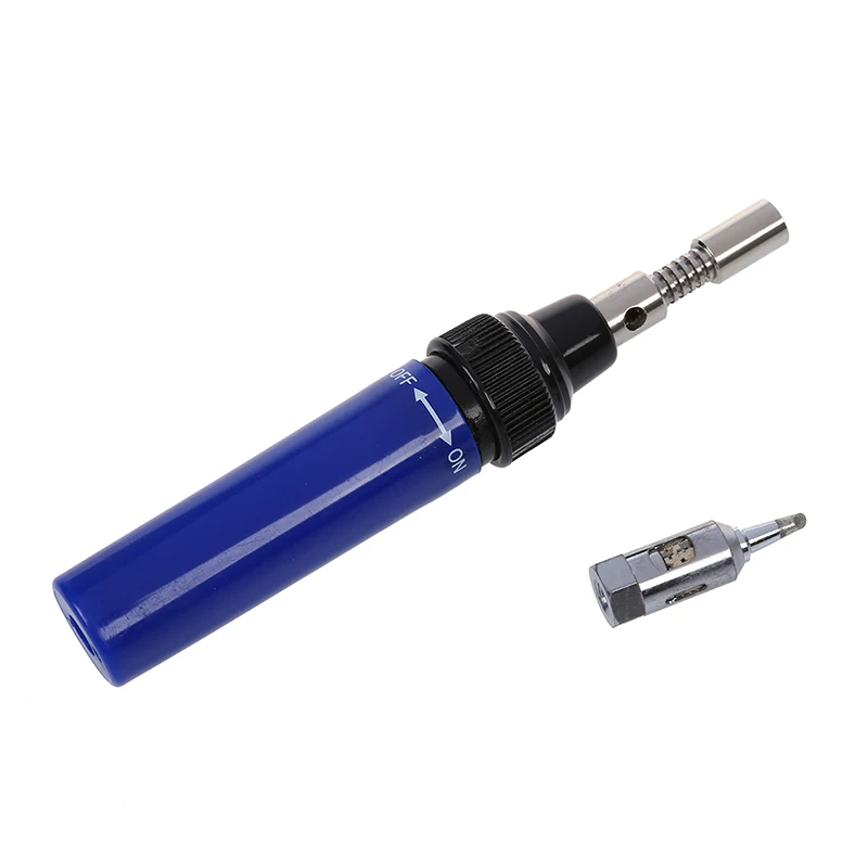 Blue Pen Shape Cordless Butane Multipurpose Gas Soldering Solder Iron Tool | Инструменты