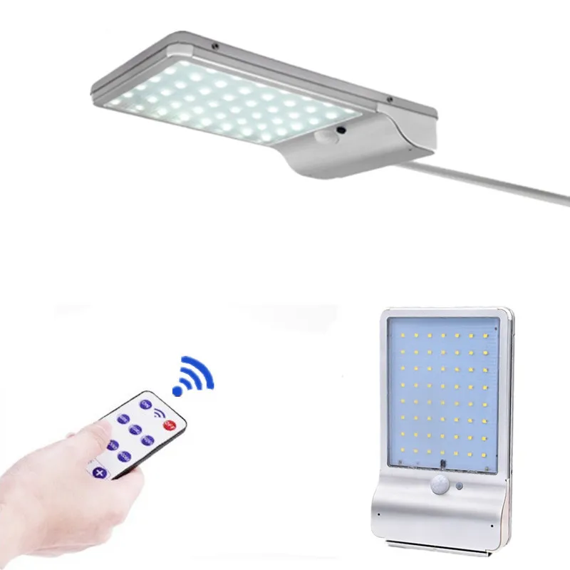 56 LED Солнечная энергия уличный свет водонепроницаемый наружный настенный